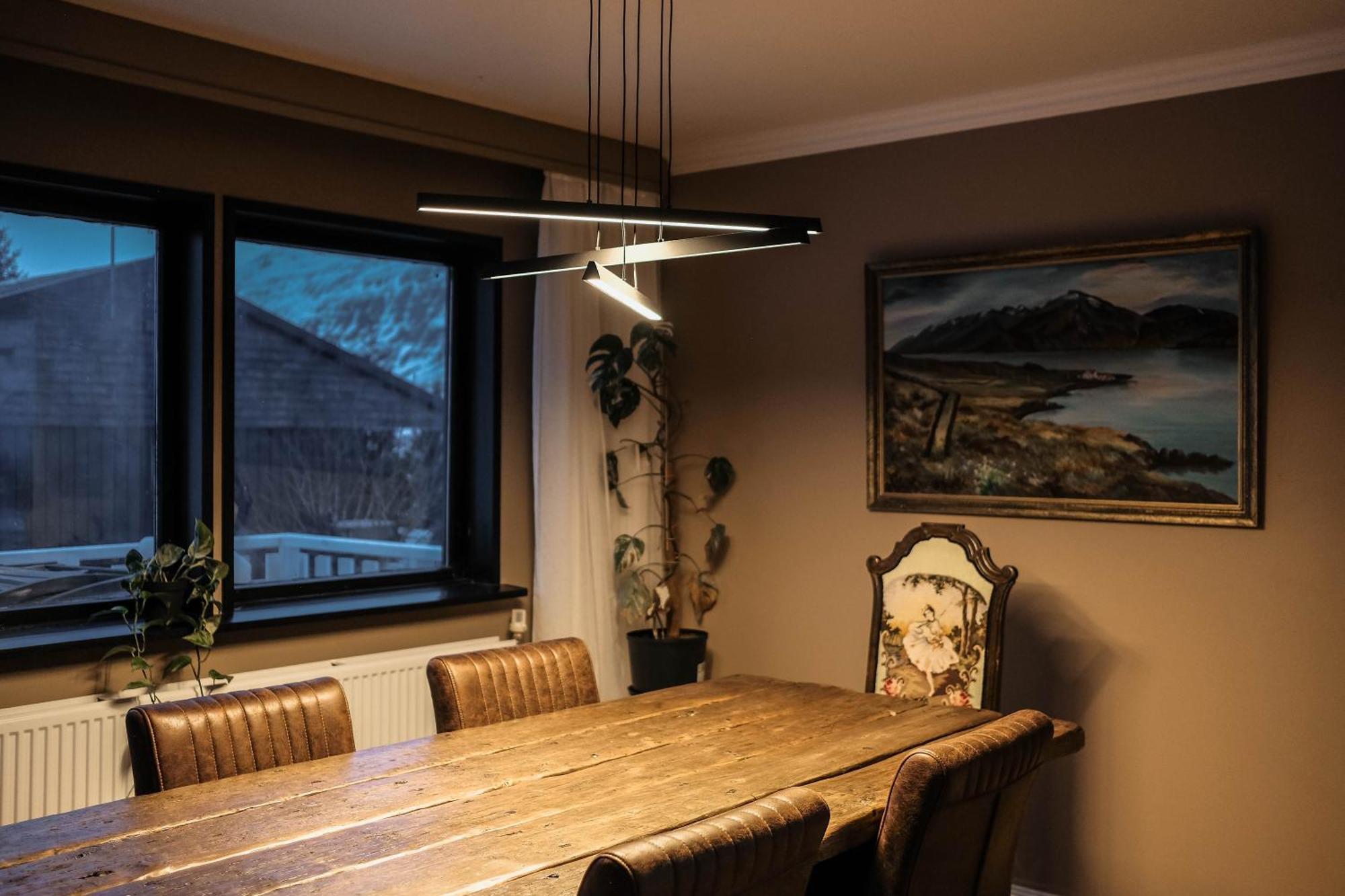 Botnahlid Villa, Mountain And Town Views And Outdoor Sauna Сейдисфьордюр Экстерьер фото